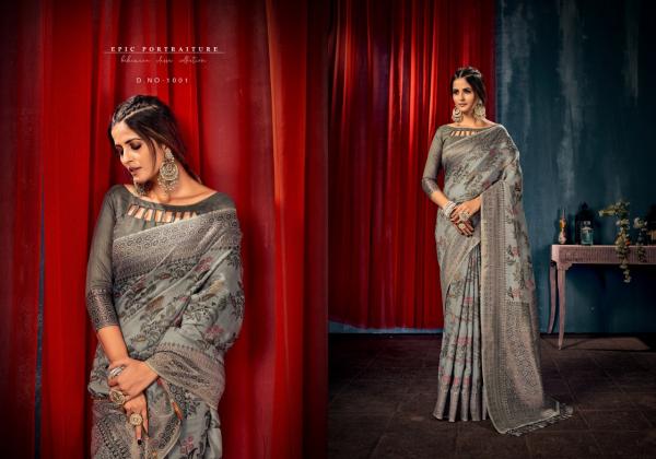 Saroj Maniratna 1 Linen Silk Festive Wear Exclusive Saree Collection